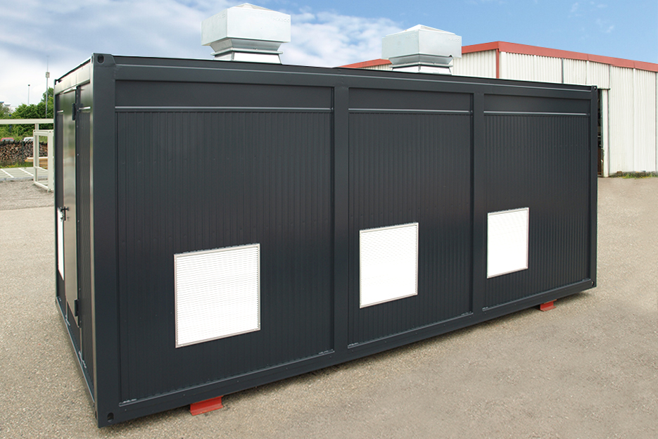 Spezial-Container Fotovoltaik Knauss Raumsysteme