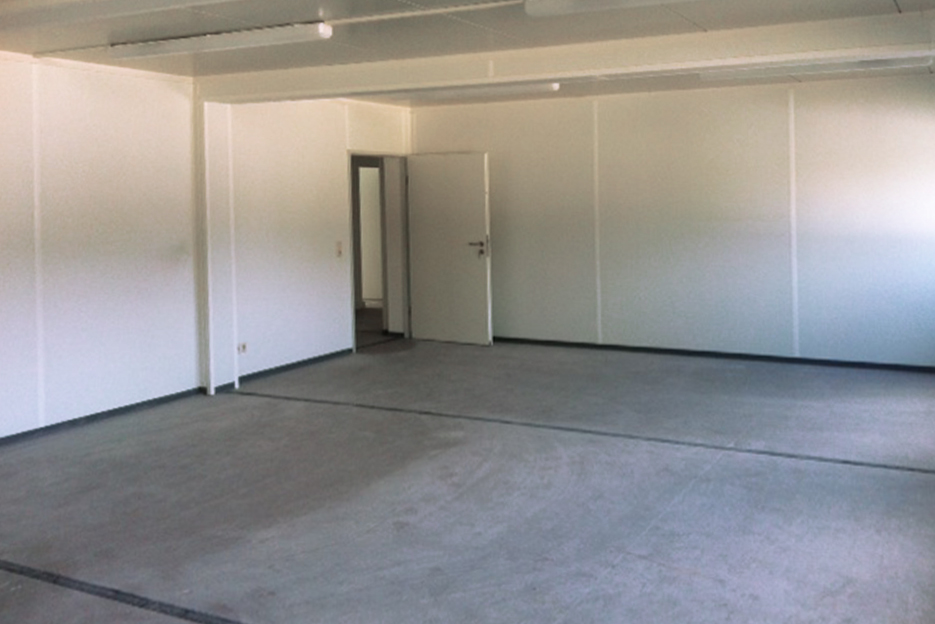 Knauss Containeranlage Gemeinschaftsraum Flüchtlingsheim bei Hannover