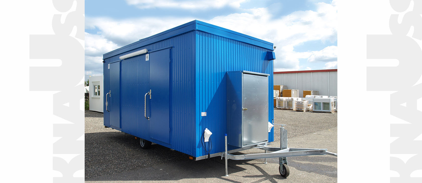 Container Toilettenwagen WC Wagen