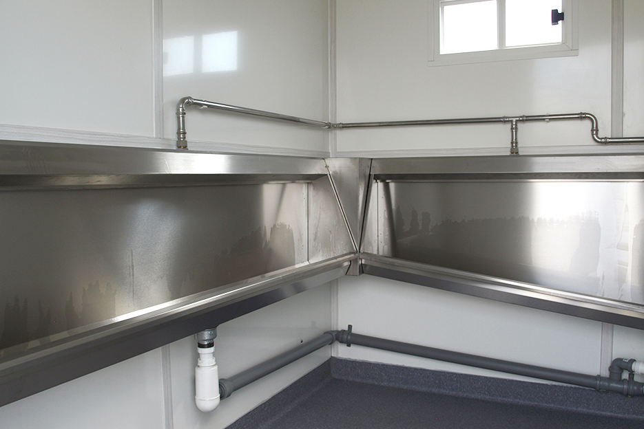 Container Toilettenwagen Inneneinrichtung Knauss Raumsysteme