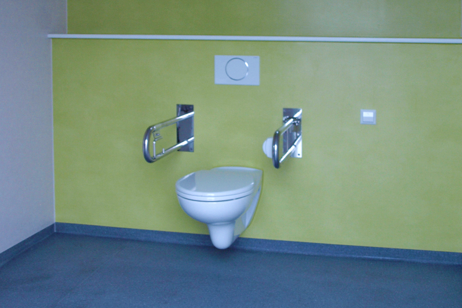 Container Sanitärcontainer Innen WC Knauss Raumsysteme