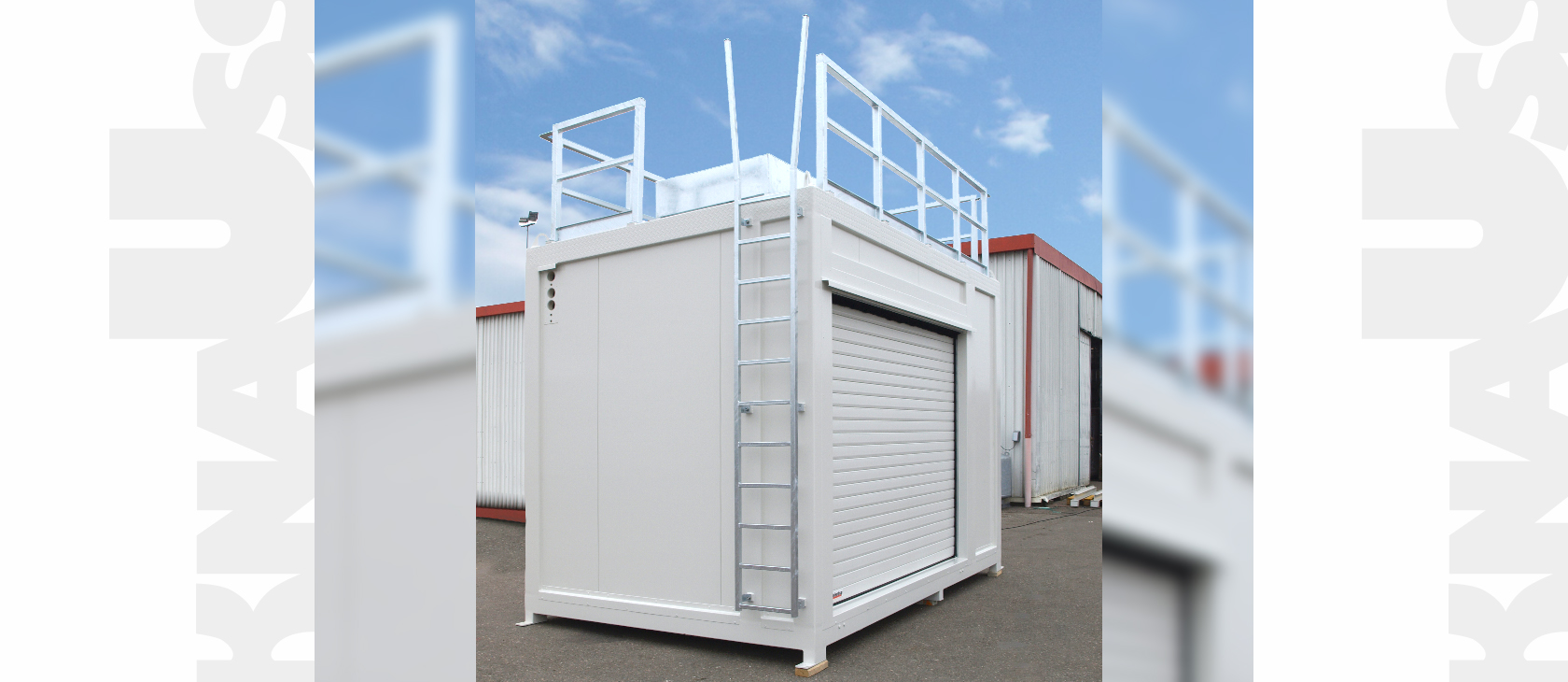 Container Sondercontainer Rolltor Knauss Raumsysteme