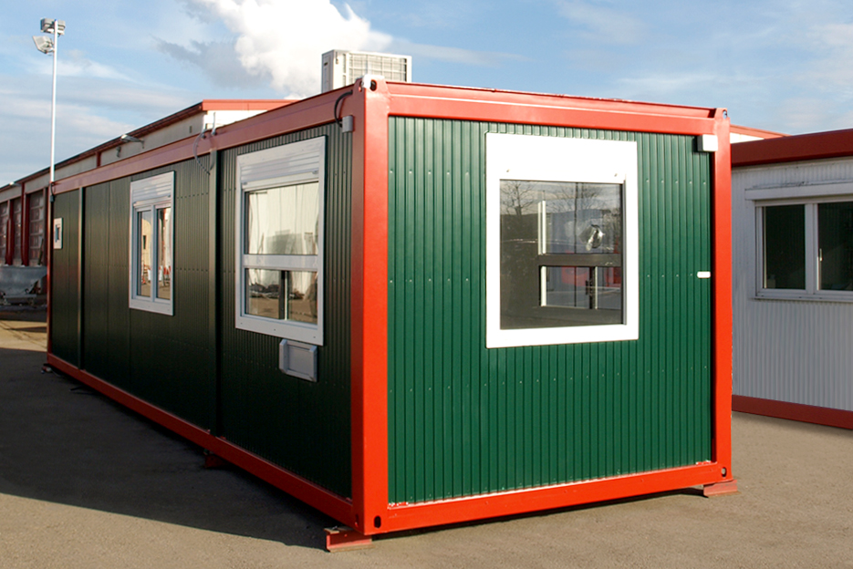 Standard Pförtnercontainer Waage Knauss Raumsysteme