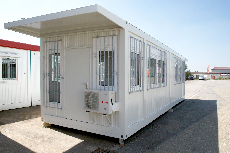 Standard Pförtnercontainer Waage Knauss Raumsysteme