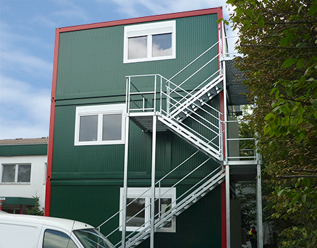 Containeranlage Knauss Raumsysteme