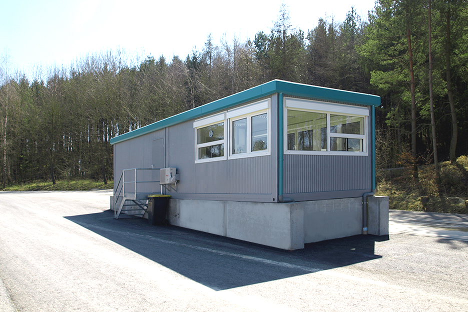 Containeranlagen Pforte Knauss Raumsysteme